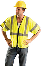 extra reflective safety vest - highly visible