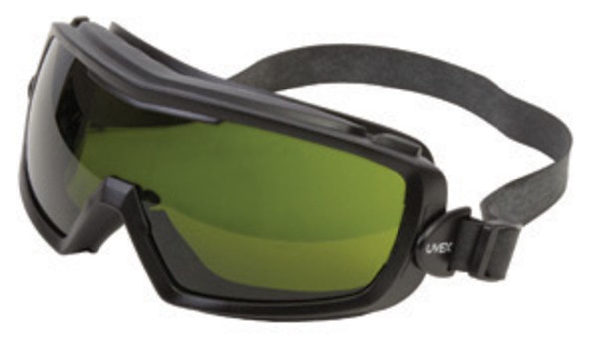 Honeywell Uvex Entity™ Indirect Vent Welding Chemical Splash Impact Goggles With Black Frame And Shade 3 Uvextra® Anti-Fog Lens