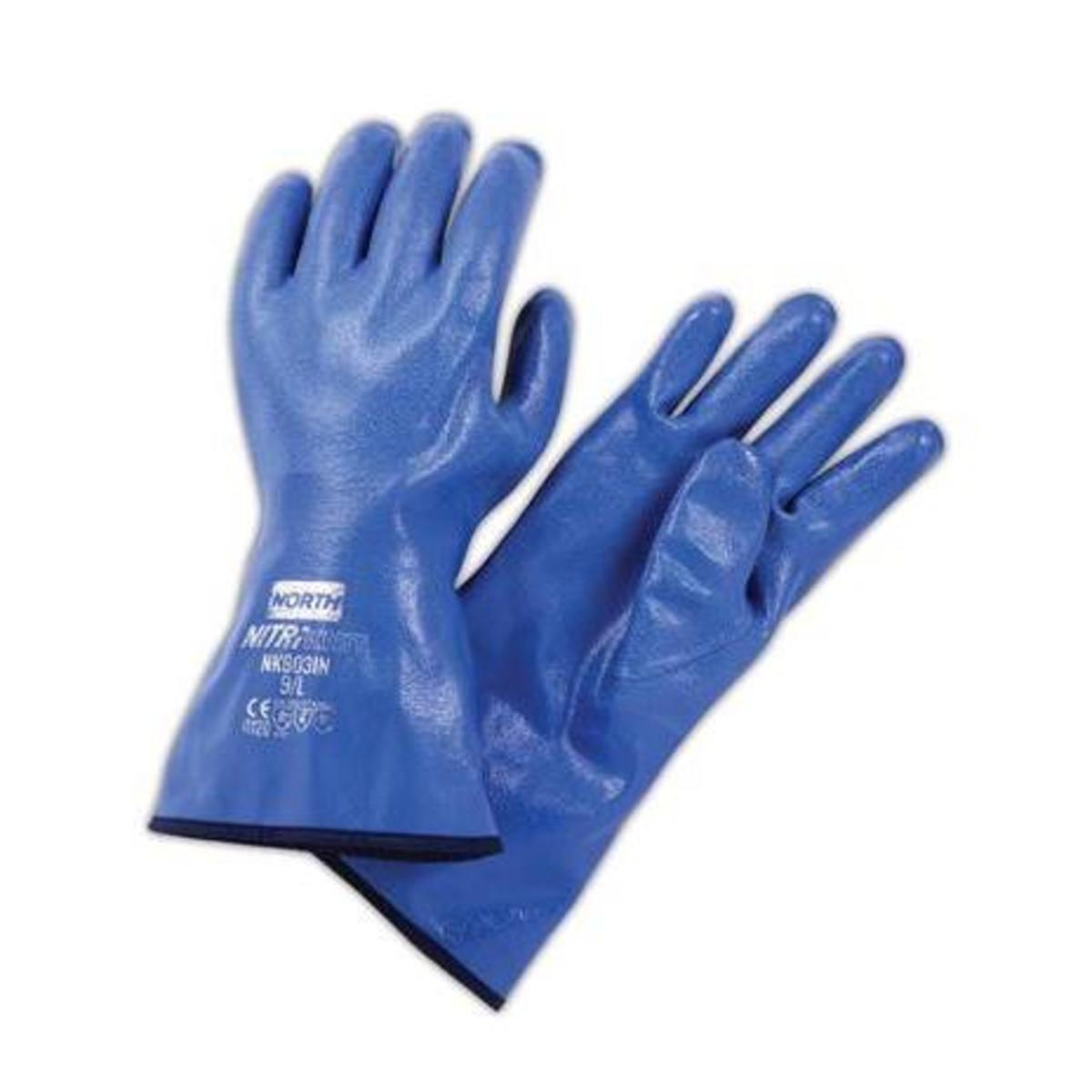 North® by Honeywell Size 9 Blue Nitri-Knit™ 12