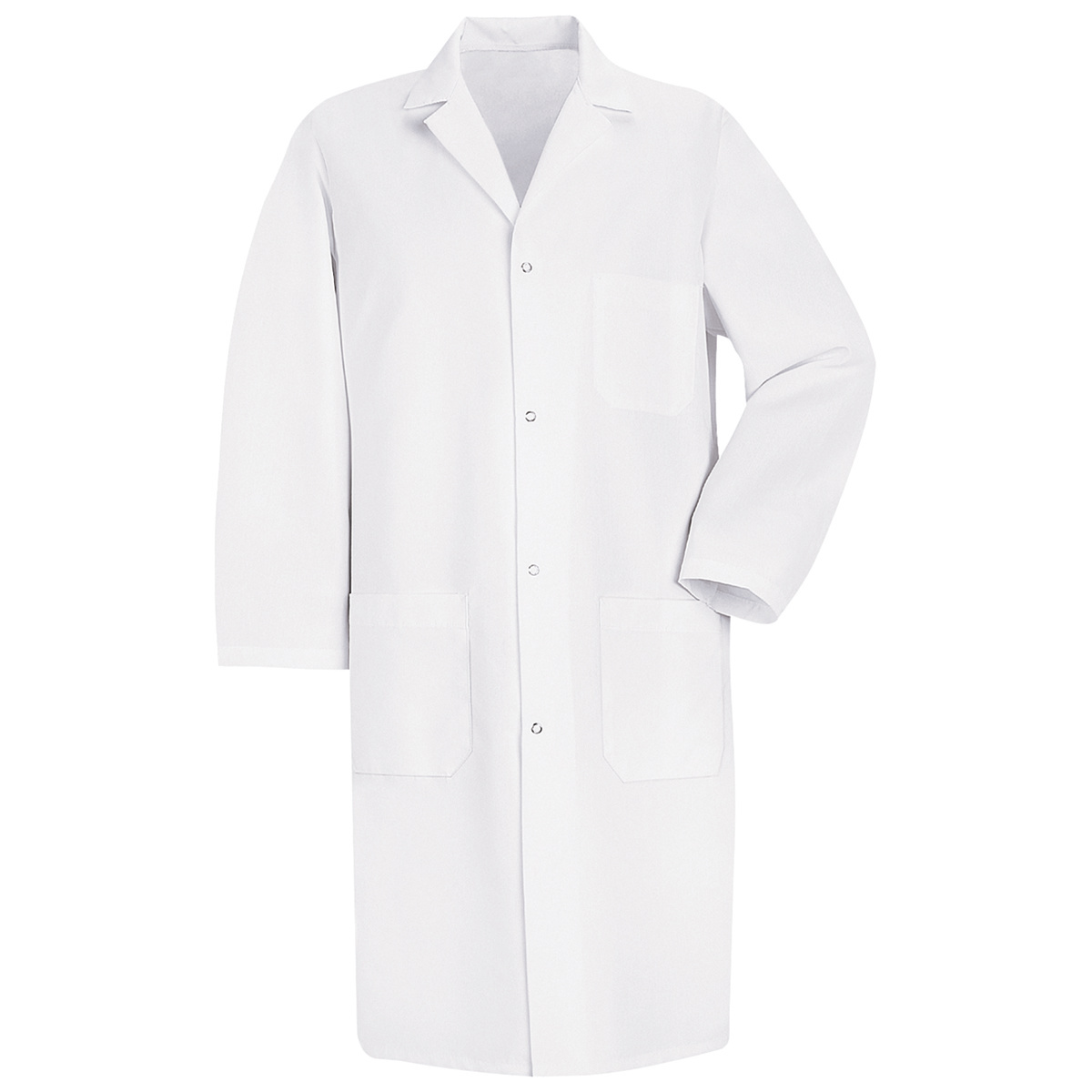 Red Kap® X-Large/Regular White 5 Ounce Polyester/Cotton Lab Coat With Gripper Closure