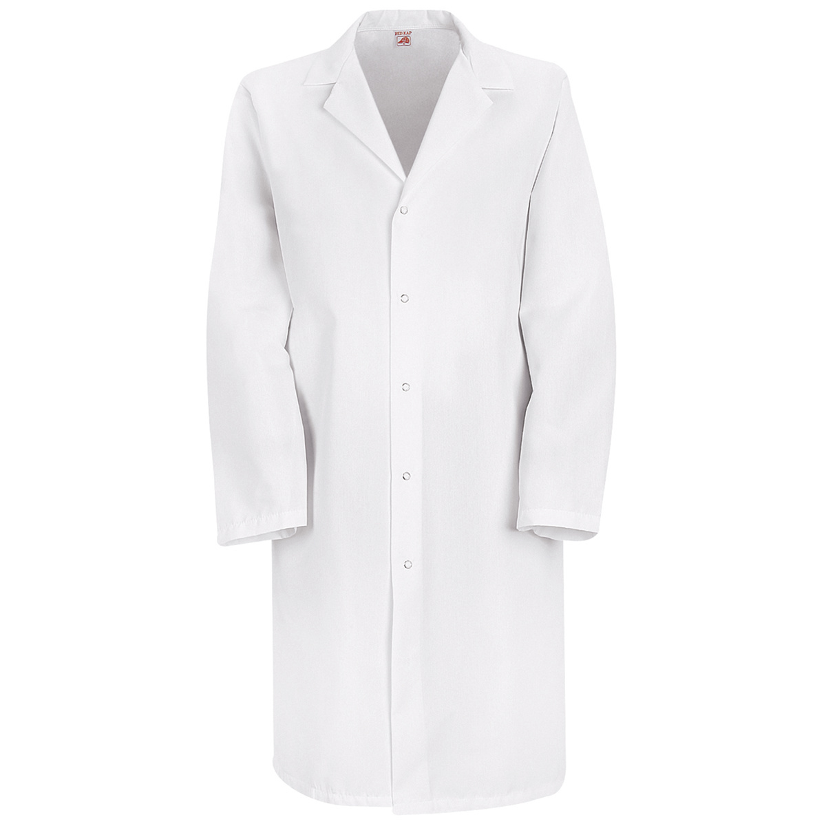 Red Kap® Small/Regular White Jacket With Gripper Closure
