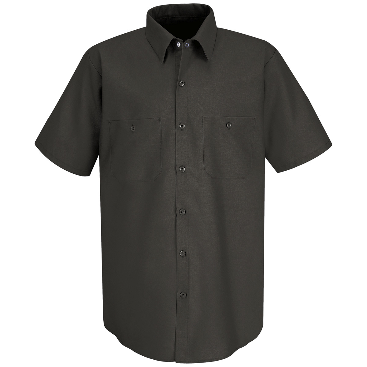 Red Kap® X-Large/Regular Gray 4.25 Ounce Polyester/Cotton Shirt With Button Closure