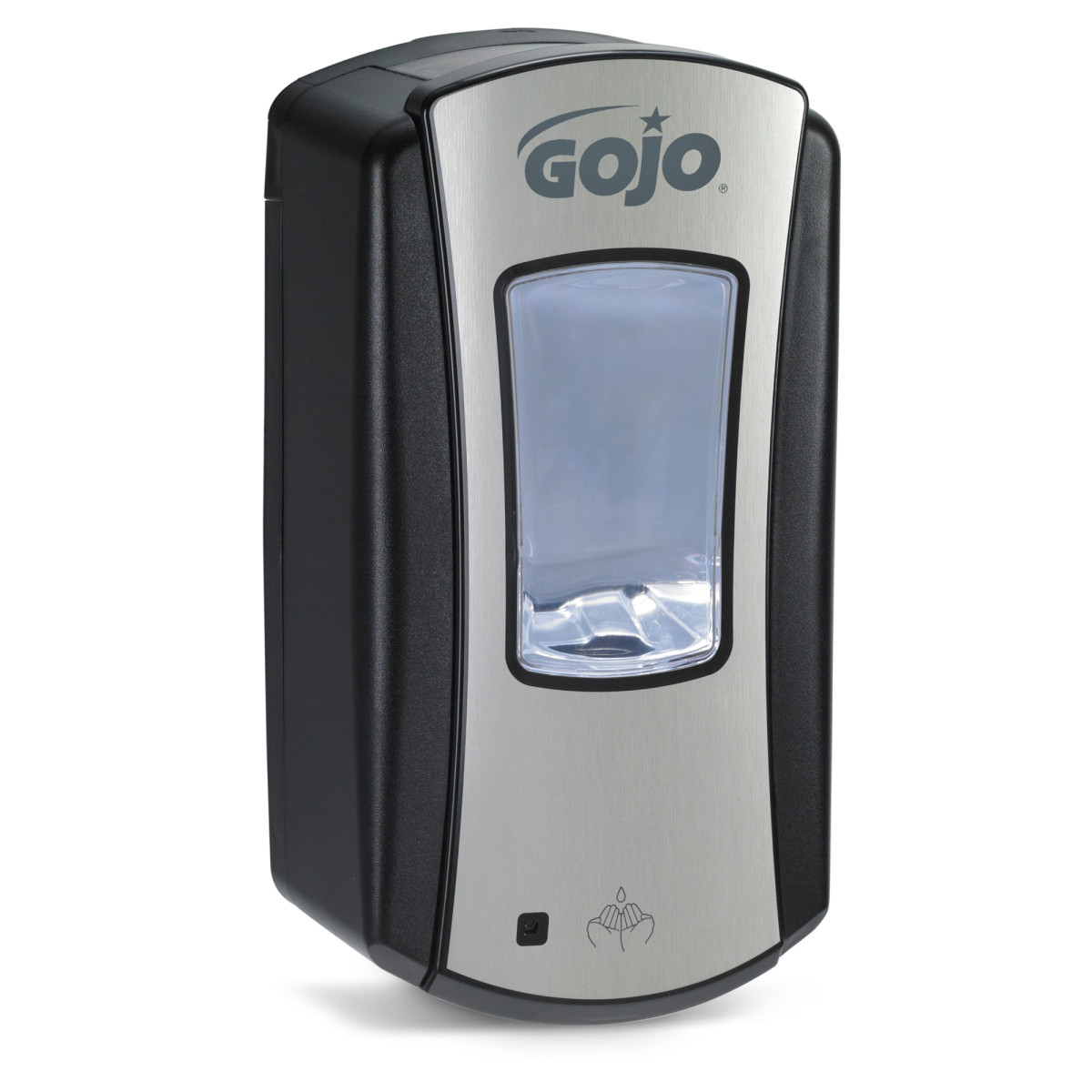 GOJO® 1200 mL Chrome\Black LTX-12™Wall Mount Dispenser (Availability restrictions apply.)