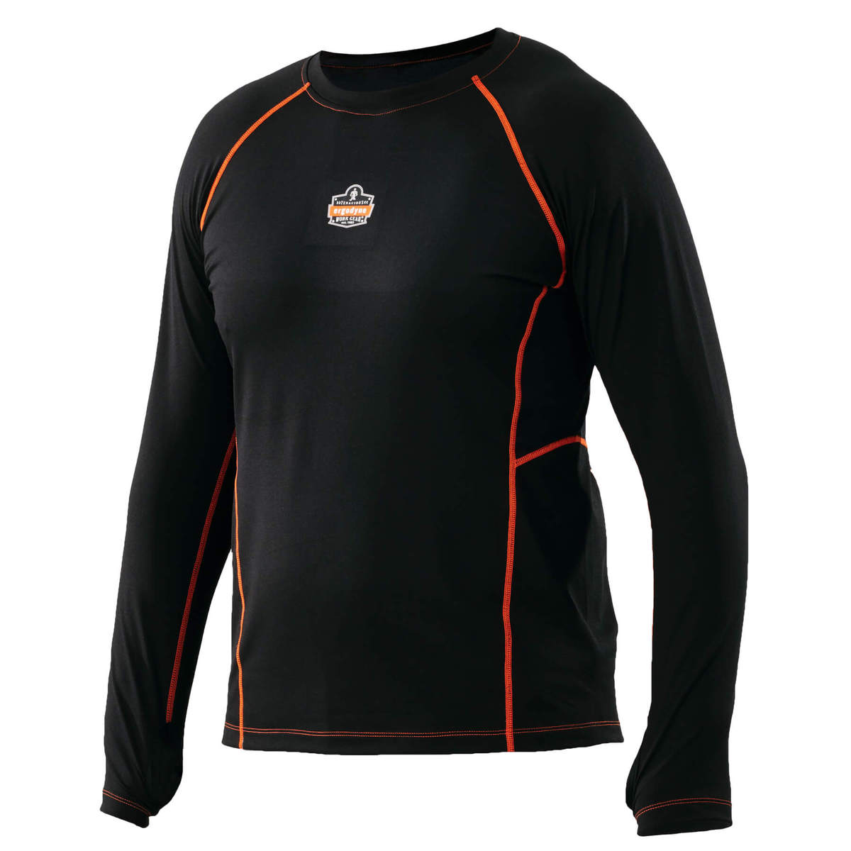 Ergodyne Size 2X Black N-Ferno® 6435 Medium Weight Polyester Spandex Shirt