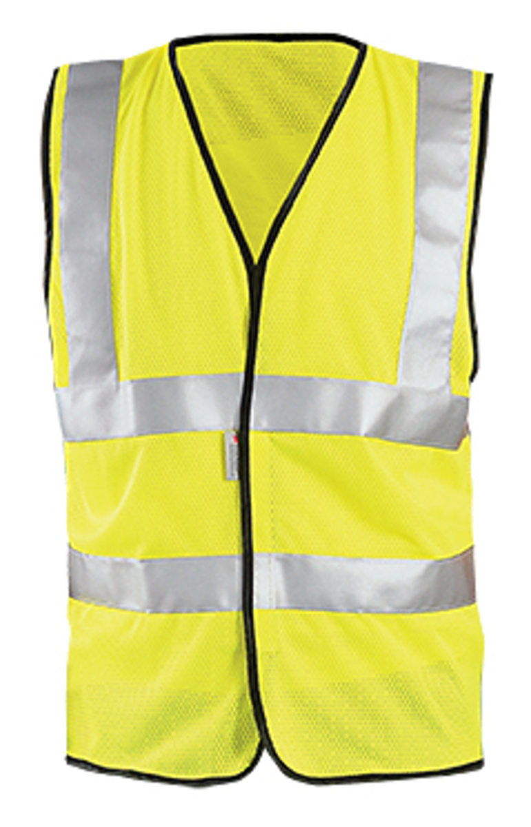 OccuNomix X-Large Hi-Viz Yellow Mesh/Polyester Vest