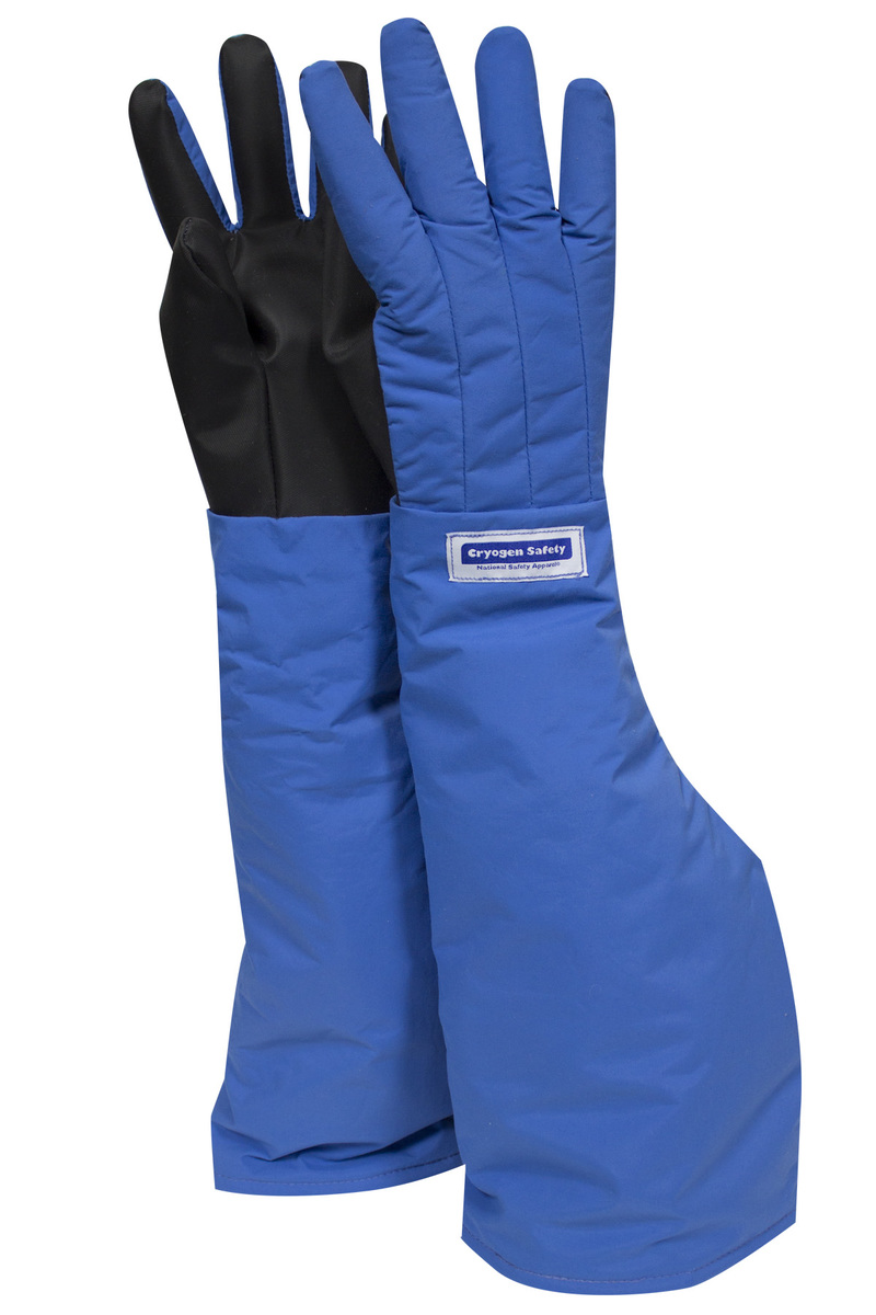 National Safety Apparel® 3M™ Scotchlite™ Thinsulate™ Teflon™ Laminated Nylon Cryogen Gloves With Silicone Coated Para-Aram