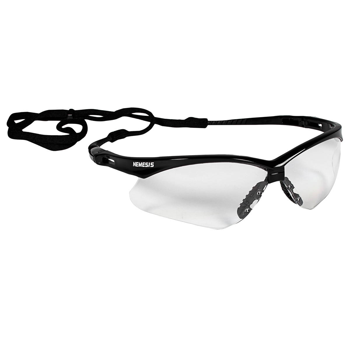 Kimberly-Clark Professional* KleenGuard™ Nemesis* Black Safety Glasses With Clear Anti-Fog/Hard Coat Lens - K4525679