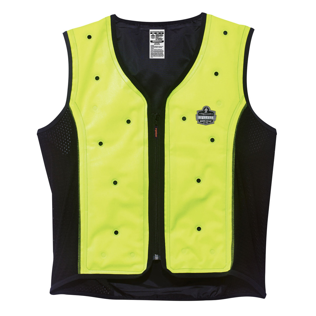 Ergodyne X-Large Lime Chill-Its® 6685 Polyester Evaporative Cooling Vest