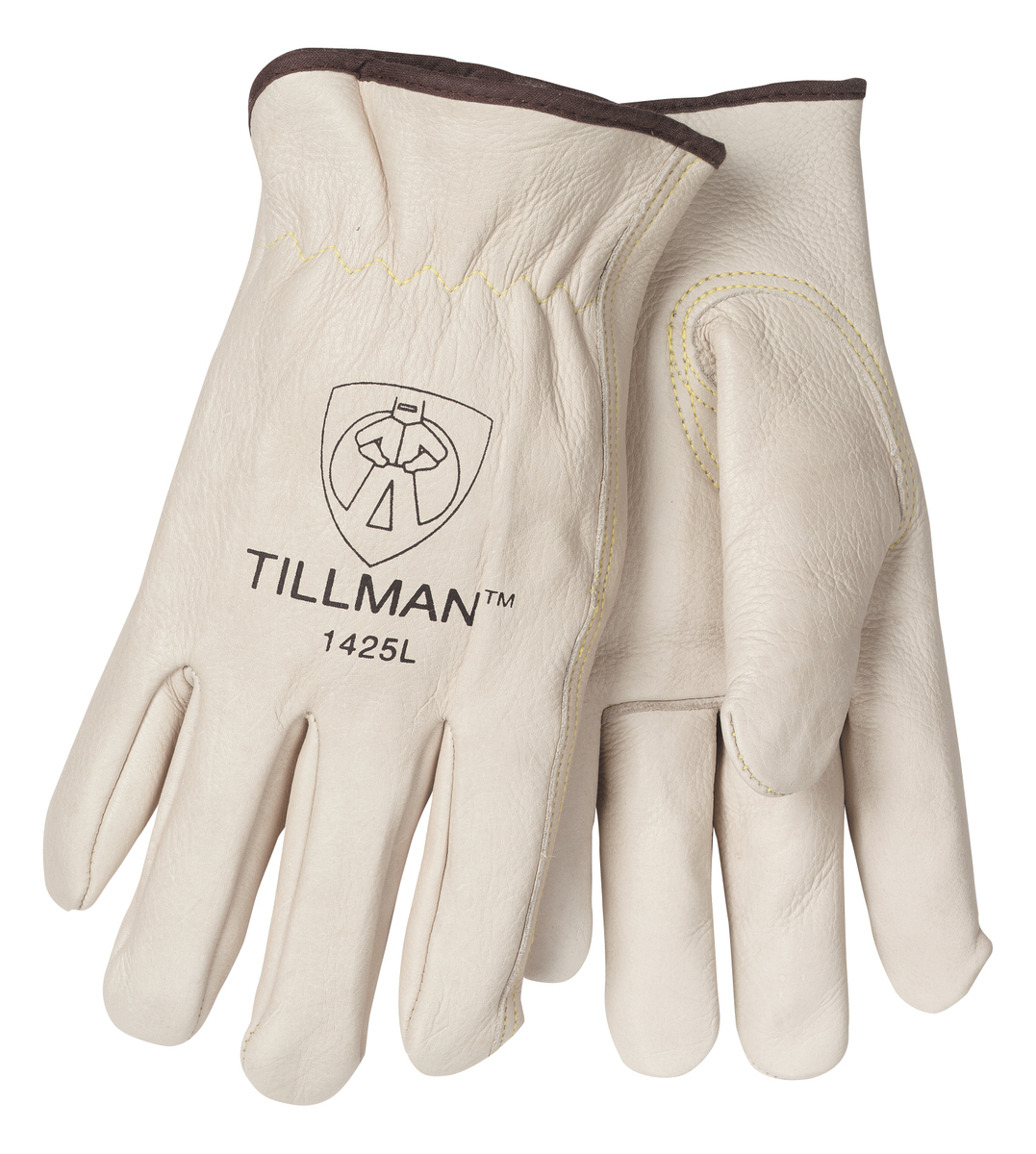 Tillman® Medium Pearl Cowhide Fleece Lined Cold Weather Gloves