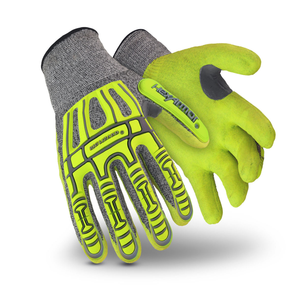 HexArmor® X-Large Rig Lizard Thin Lizzie™ 13 Gauge High Performance Polyethylene, Fiberglass And TPR Cut Resistant Gloves With S
