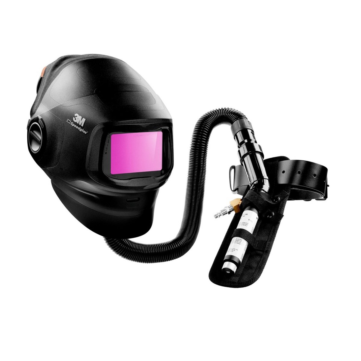 3M™ Speedglas™ G5-01 Heavy Duty Belt-Mounted Supplied Air Welding Helmet With Vortex™ Cooling Valve