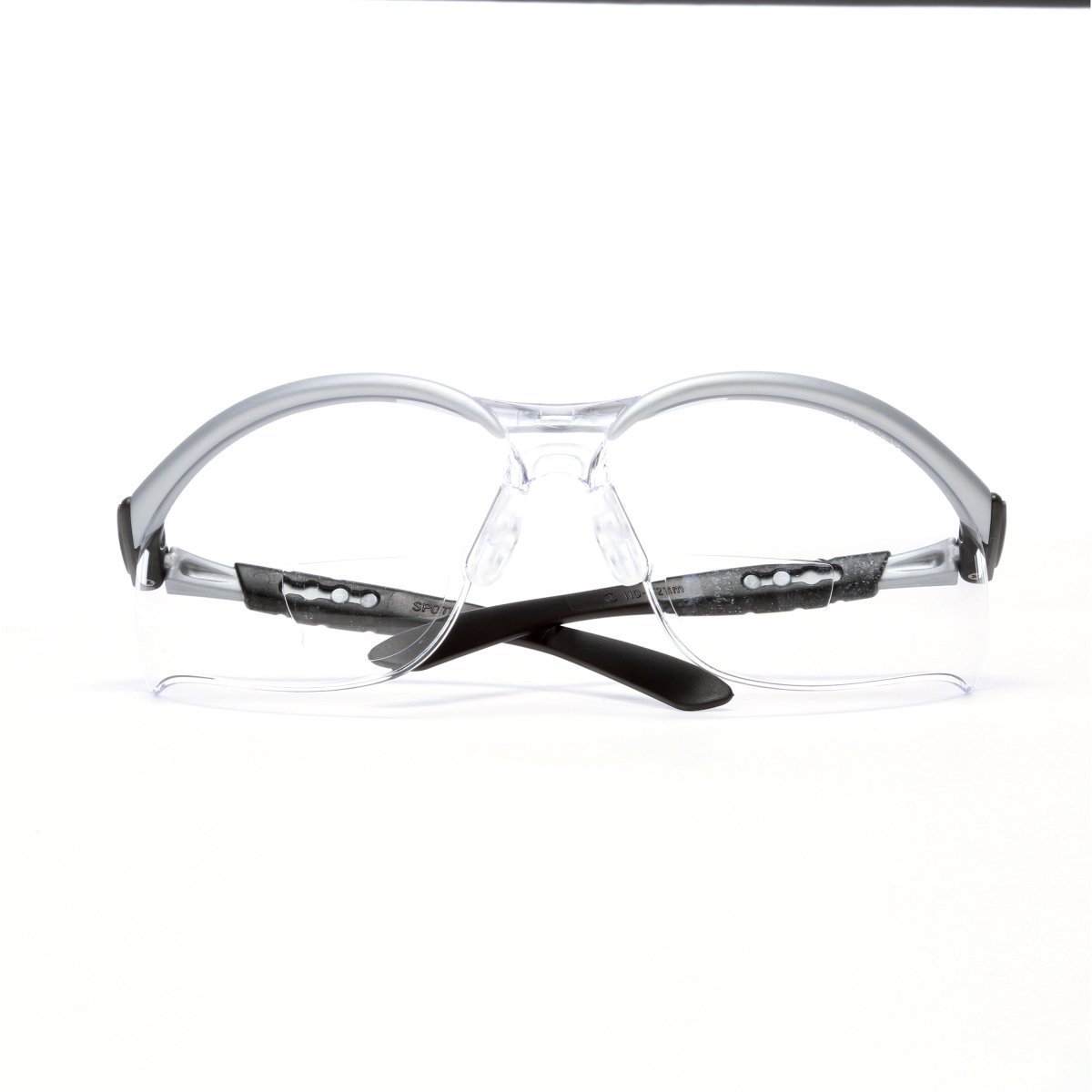 3M™ BX™ Reader Protective Eyewear 11376-00000-20, Clear Lens, Silver Frame, +2.5 Diopter (Availability restrictions apply.)