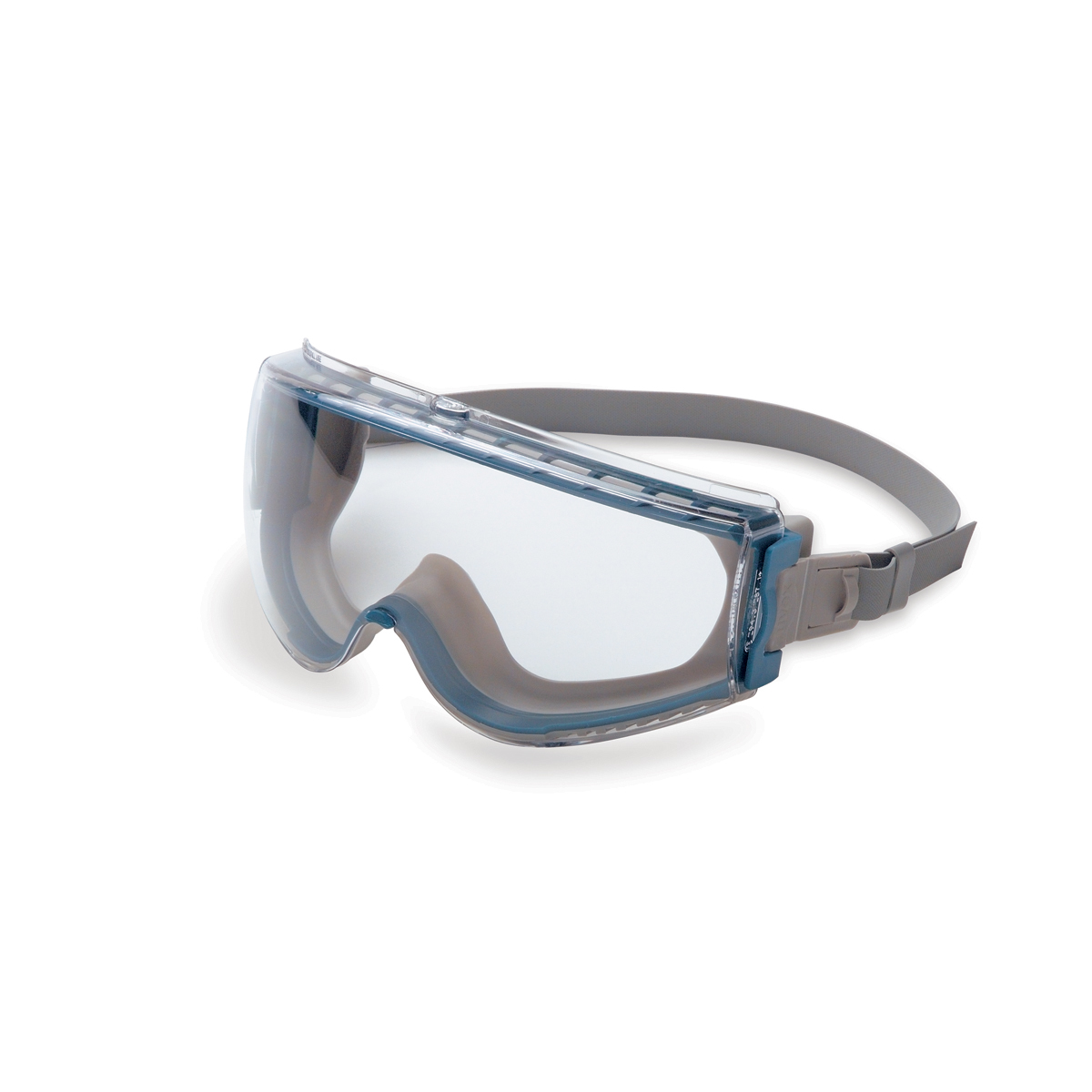 Honeywell Uvex Stealth® Indirect Vent Chemical Splash/Impact Goggles With Teal Low Profile Frame And Clear HydroShield® Anti-Fog