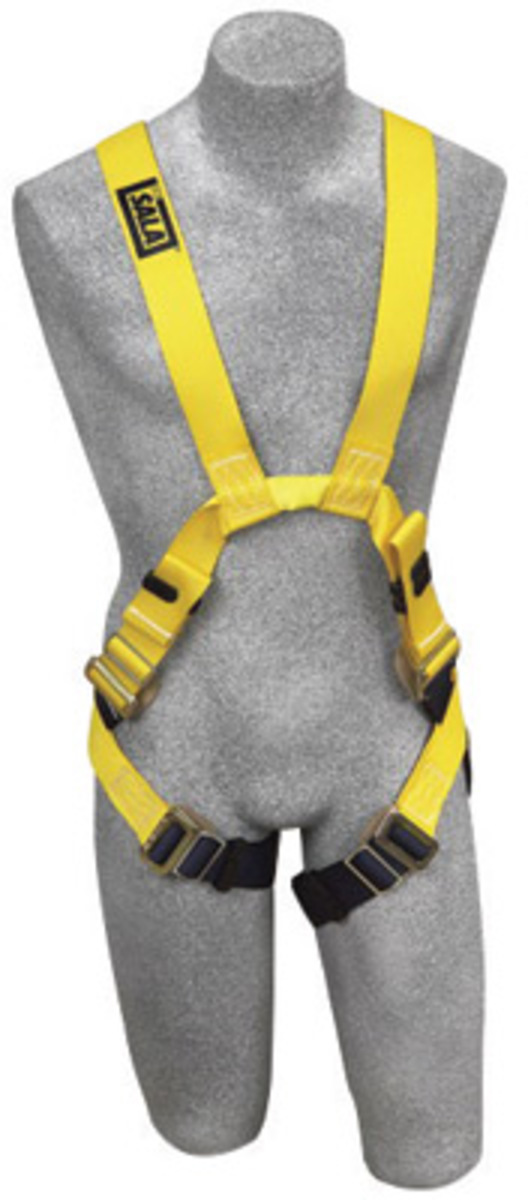 3M™ DBI-SALA® Medium Delta™ Arc Flash No-Tangle™ Cross Over/Full Body Style Harness With Back And Front Web Loop, Quick Connect