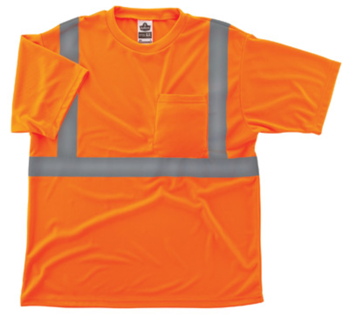 Ergodyne Large Orange GloWear® 8289 Birdseye Knit Polyester T-Shirt