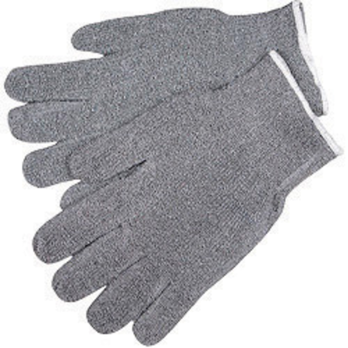 Memphis Glove Large Gray 24 Ounce Heavy Weight Loop-Out Cotton Polyester Blend Terry Cloth Heat Resistant Gloves With 2 3/4
