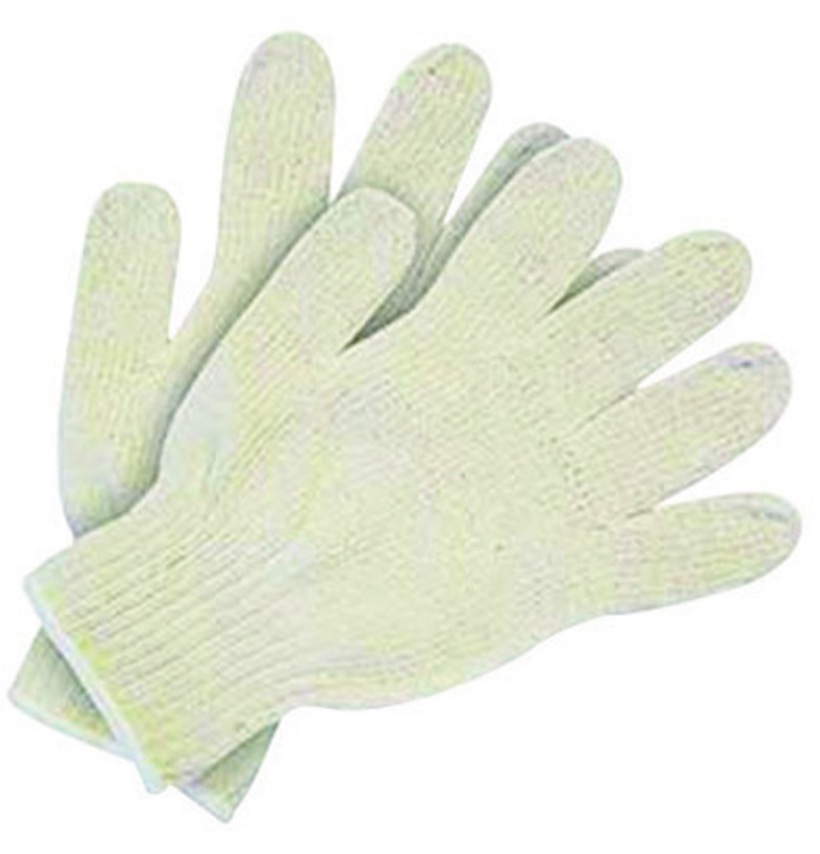 Memphis™ Large Natural Cotton Uncoated Work Gloves With Knit Wrist