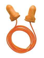 comfortable corded foam earplugs