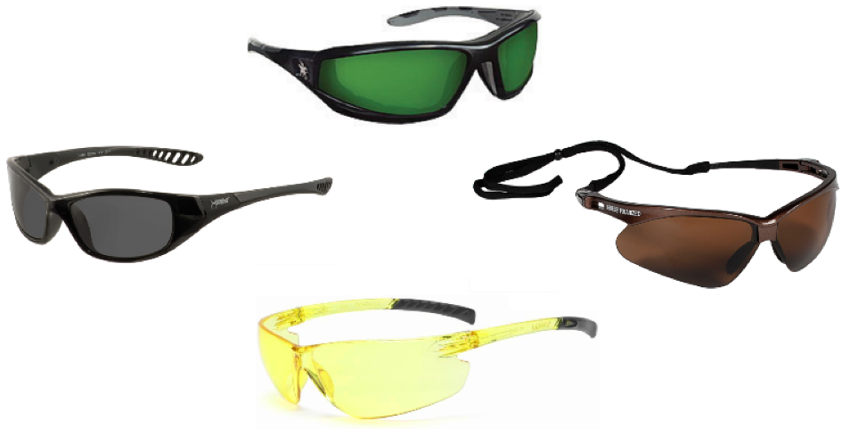 Shaded & Tinted Safety Glasses