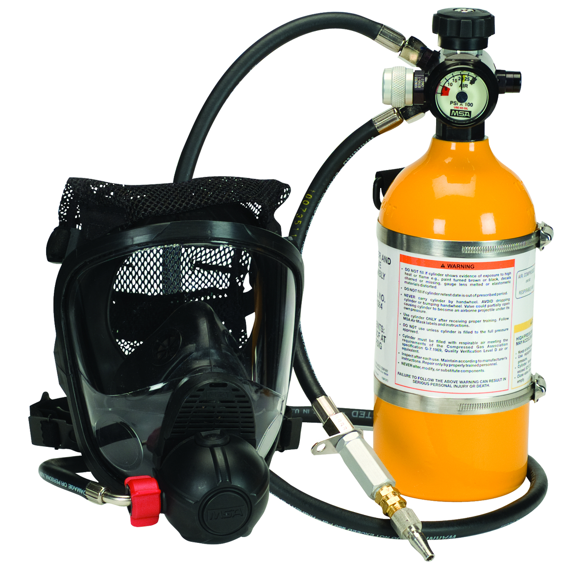 MSA Medium Hycar® PremAire® Cadet Escape Respirator Kit