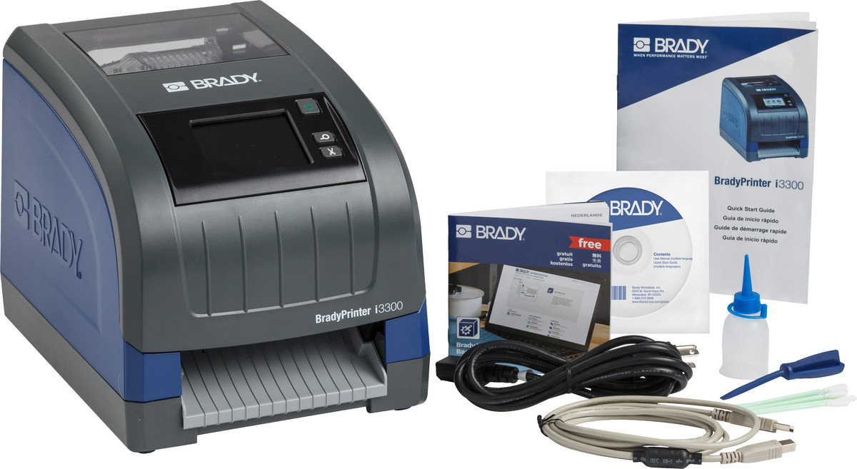 Brady 9 12 X 9 X 12 BlueGray BradyPrinter i3300 Print BRD149552 for sale online at autumn supply