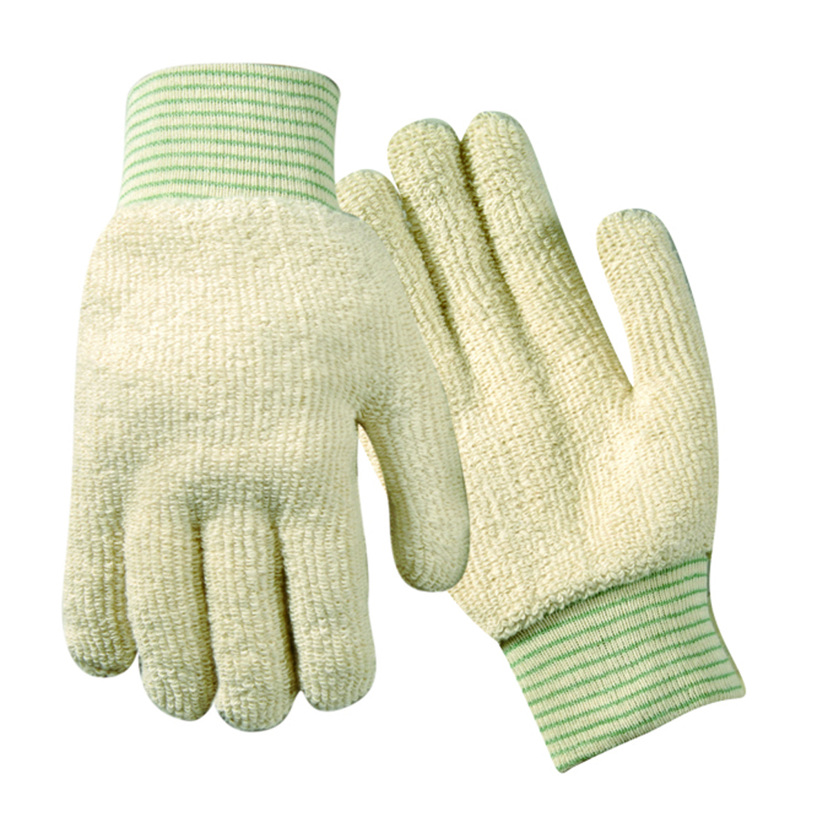Wells Lamont Heat-Resistant Cotton Gloves: Large, White, 10 oz. WLA1666 for sale online at autumn supply