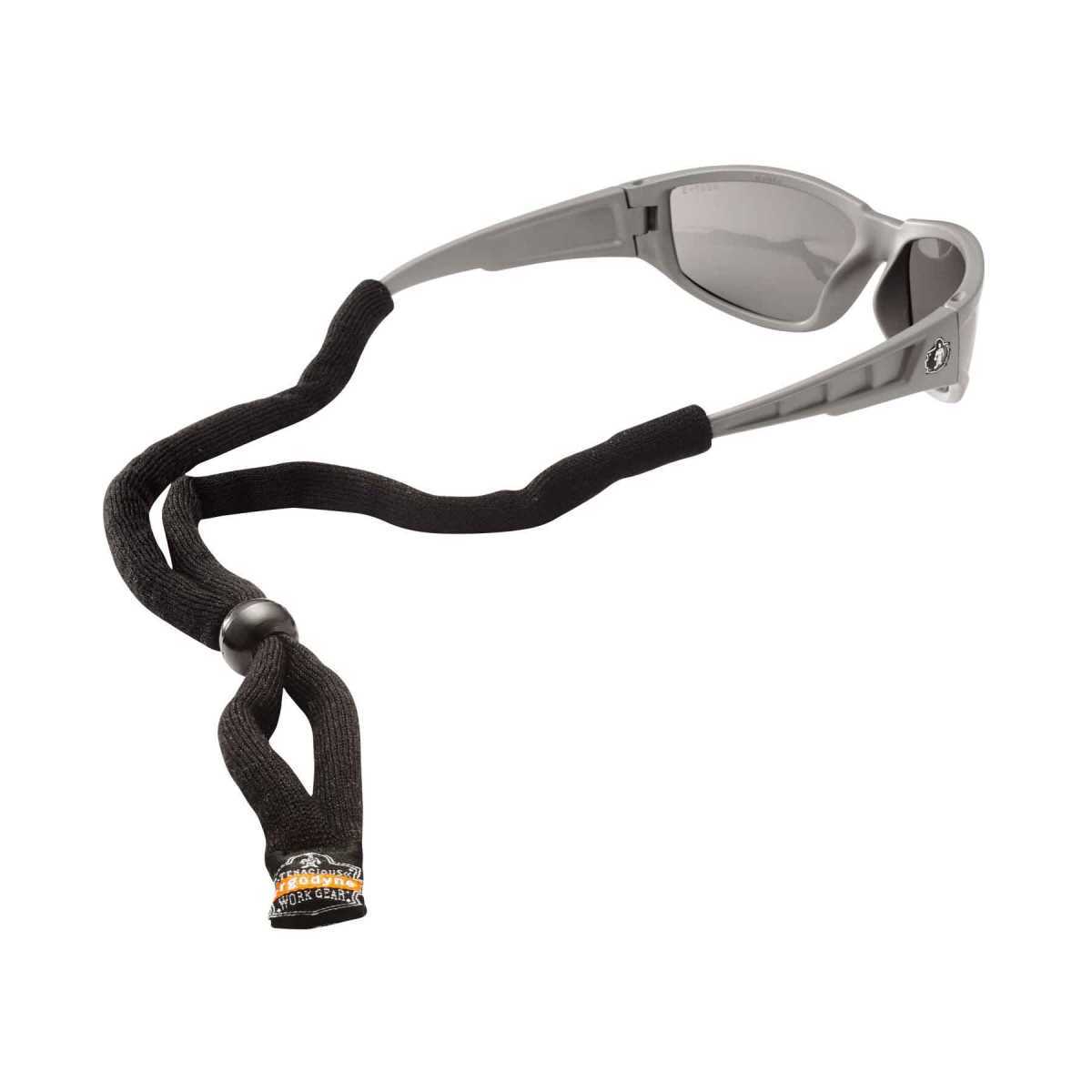 Ergodyne Black Cotton Skullers 3200 Eyewear Lanyard E5719152 for sale online at autumn supply