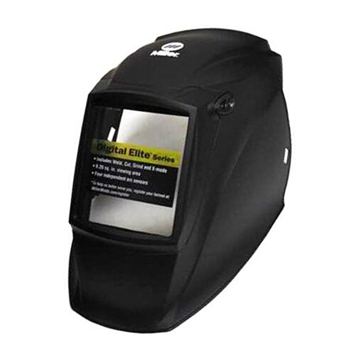 Miller® Black Helmet Shell With Black Front Lens Holder For Use With Elite™ (QR) Series Welding Helmet