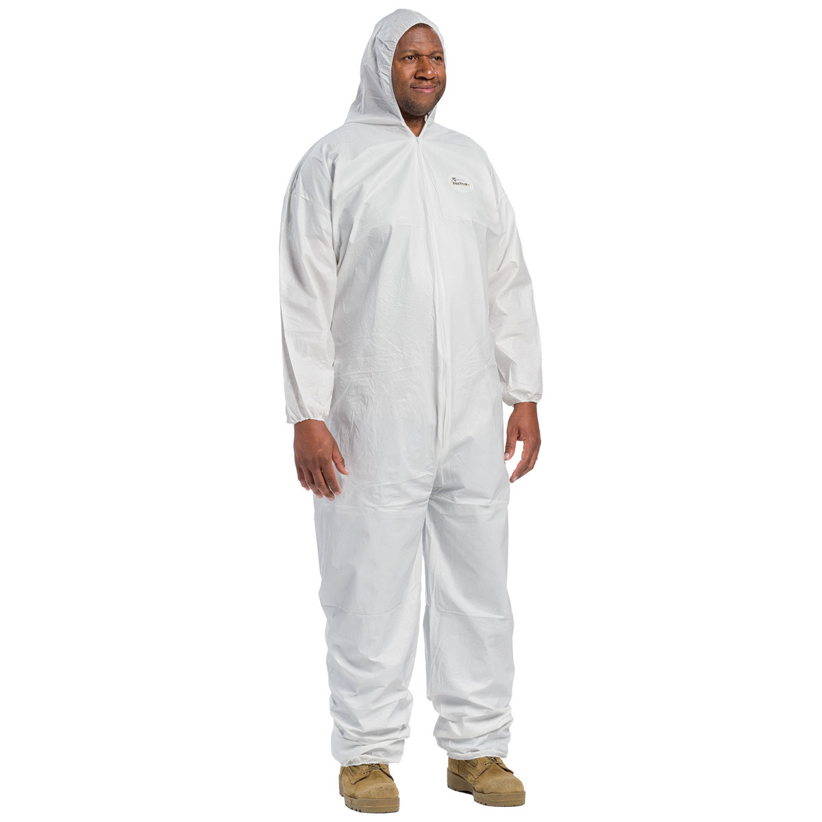 PIP® 4X White Posi-wear® BA™ Polypropylene Disposable Coveralls (Availability restrictions apply.)