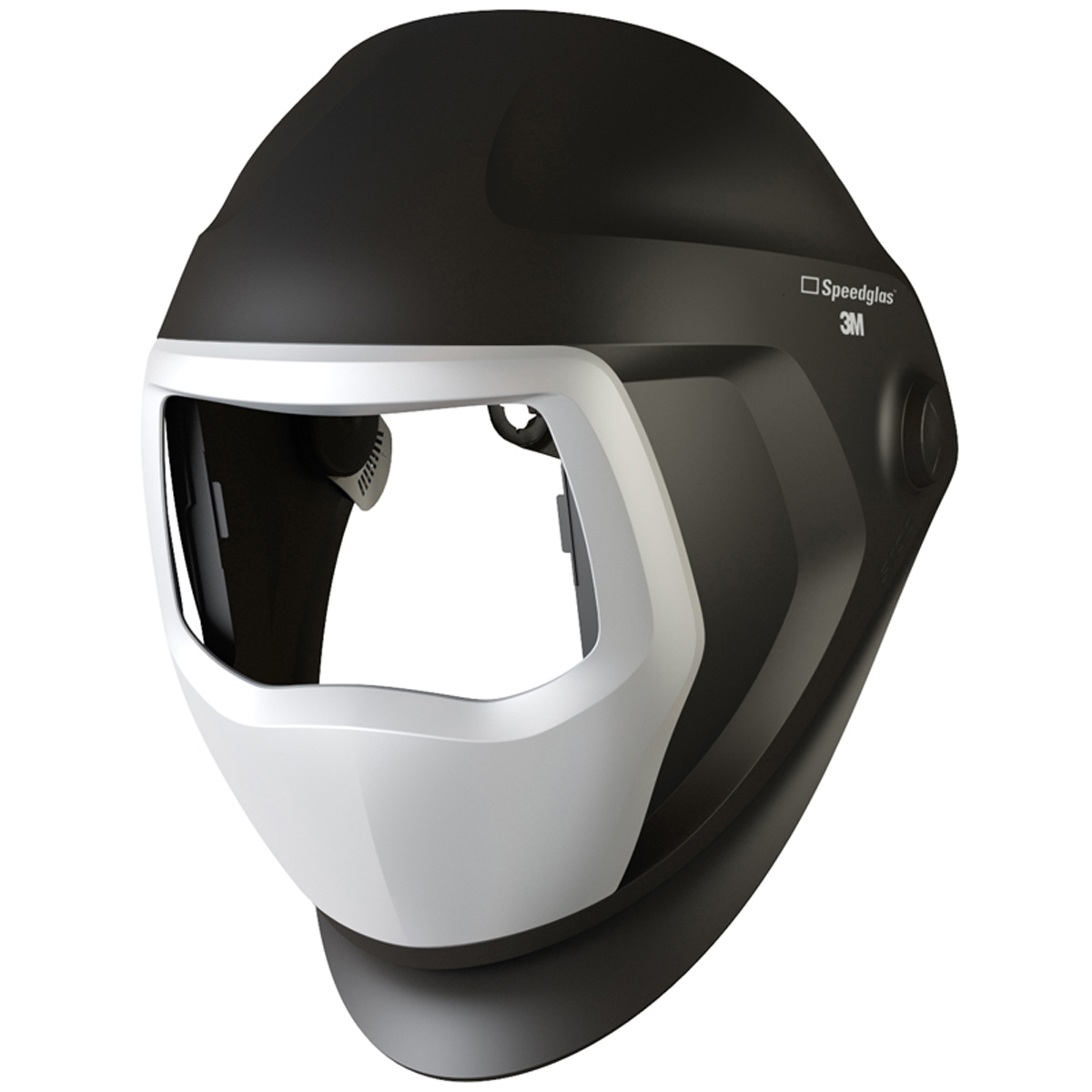 3M™ Black Speedglas™ Helmet Shell For 9100 Series Welding Helmet With Side Windows And Headband