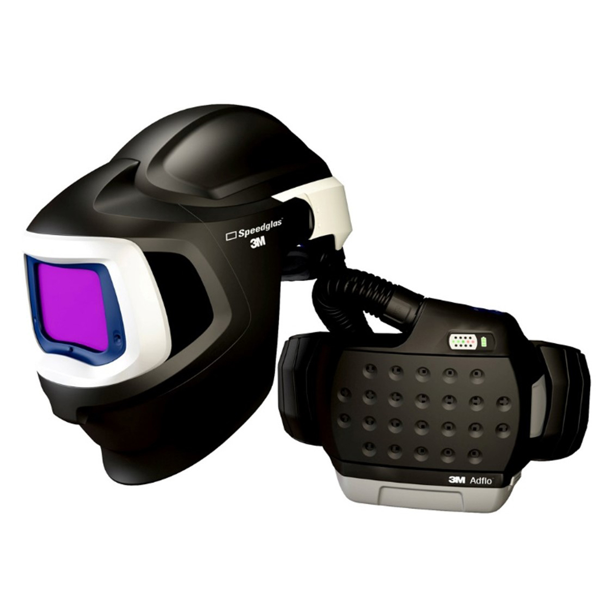 3M™ Adflo™/Speedglas™ 9100 FX Air/9100XXi ADF High Efficiency PAPR Welding Helmet System With 3M™ Speedglas™ Natural Color Techn