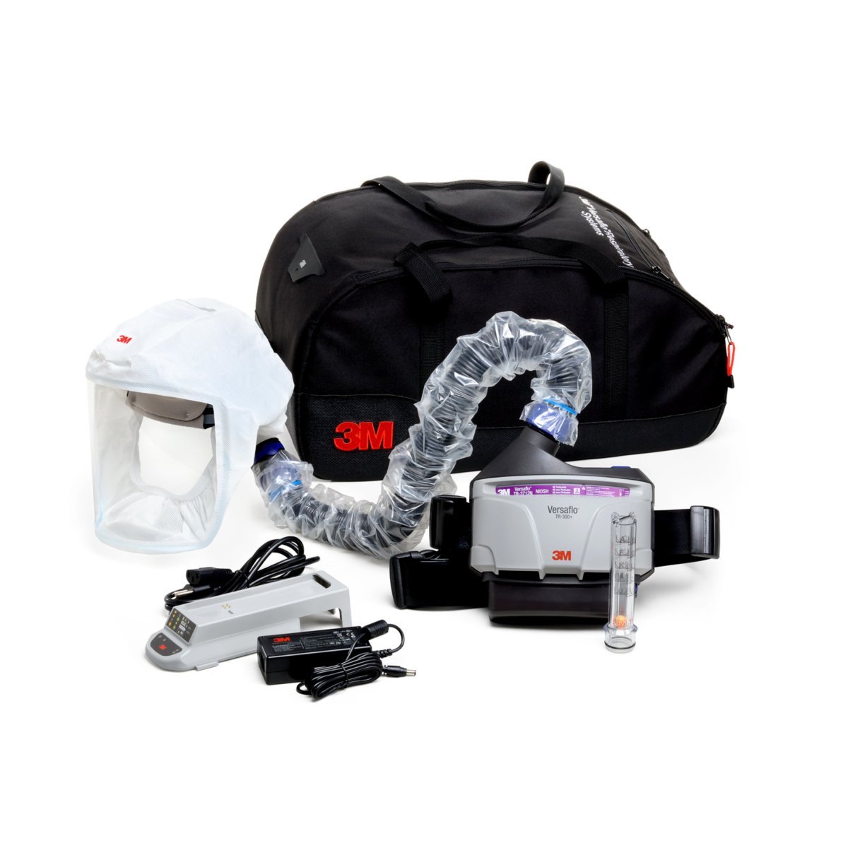 3M™ Versaflo™ Medium TR-300N+ HKS Healthcare High Efficiency Powered Air Purifying Respirator Kit With Lithium Ion Rechargeable