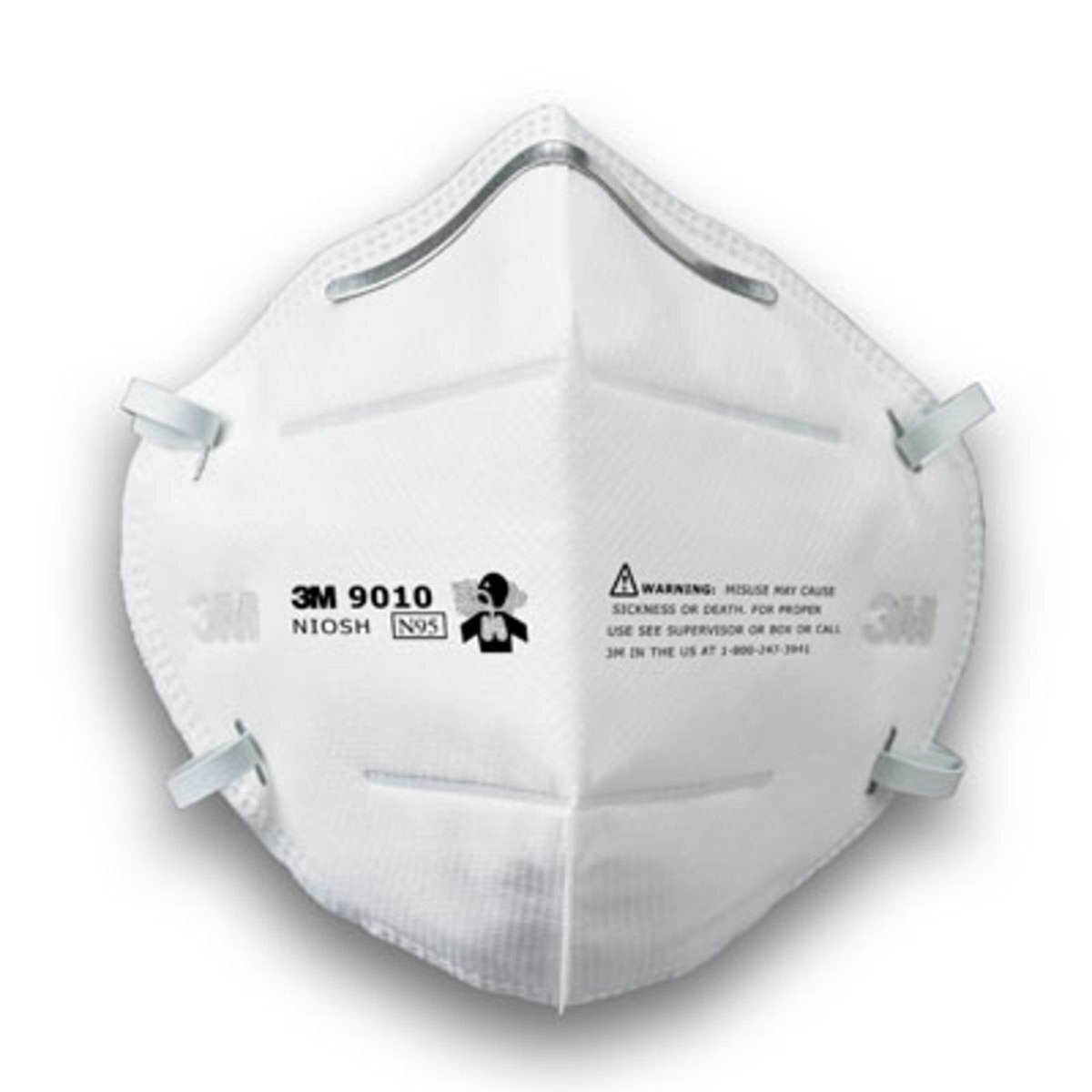 3M™ N95 Particulate Respirator 9010 (50 Per Box) (Limited quantities available while supplies last)