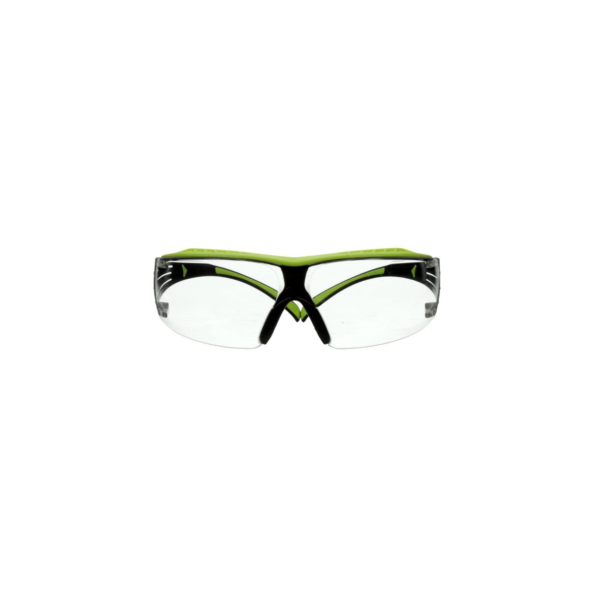 3M™ SecureFit™ 400X Black And Lime Green Safety Glasses With Clear Polycarbonate Anti-Fog/Anti-Scratch Lens (Availability restri
