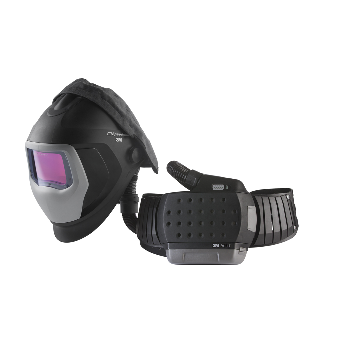 3M™ Adflo™ Powered Air Purifying Respirator HE System With 3M™ Speedglas™ Welding Helmet 9100-Air, 35-1101-30iSW