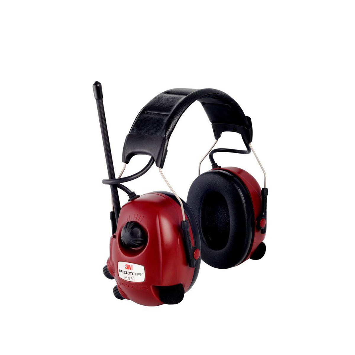 3M® Peltor™ Red Over-The-Head Radio Earmuffs