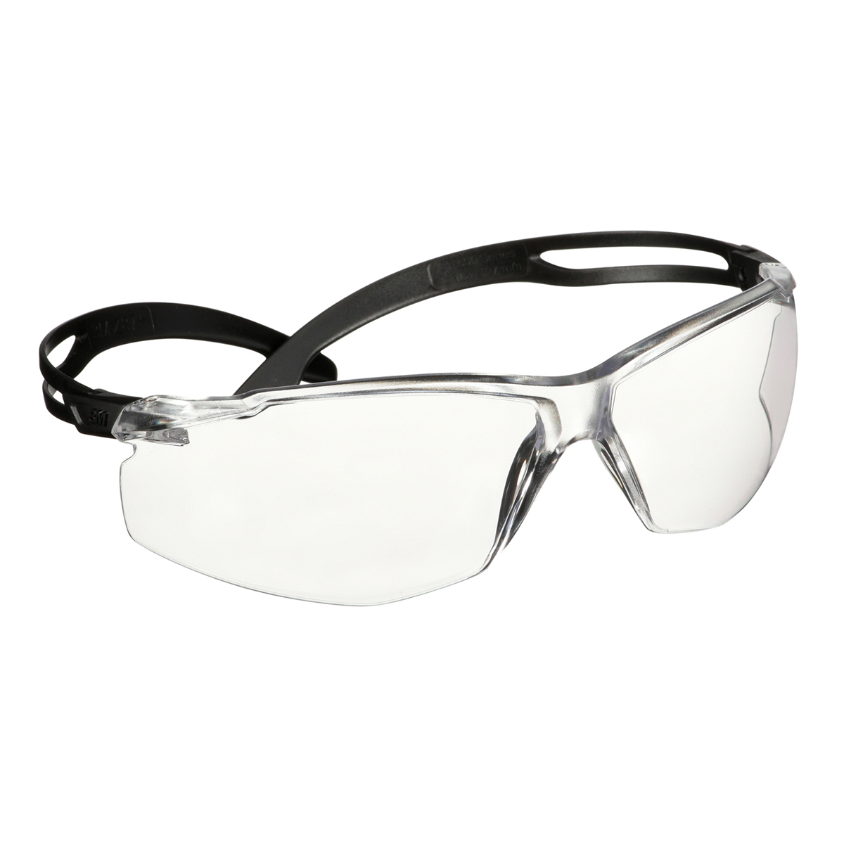 3M™ SecureFit™ 500 Series SF501AF-BLK, Black, Clear Anti-Fog/Anti- Scratch Lens