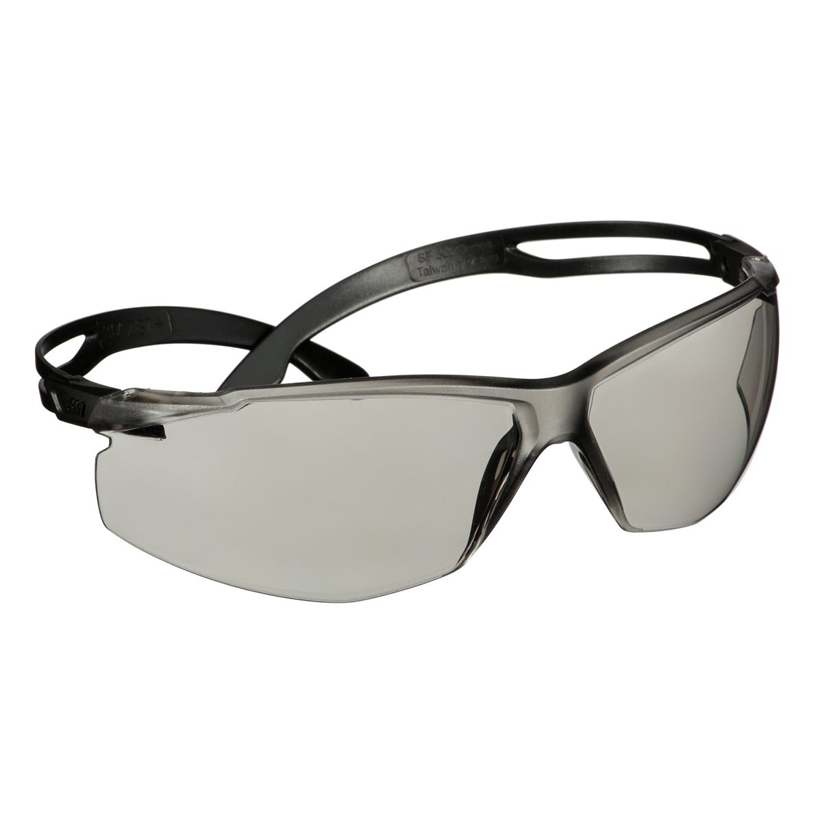 3M™ SecureFit™ 500 Series SF507AF-BLK, Black, IO Gray Anti-Fog/Anti- Scratch Lens