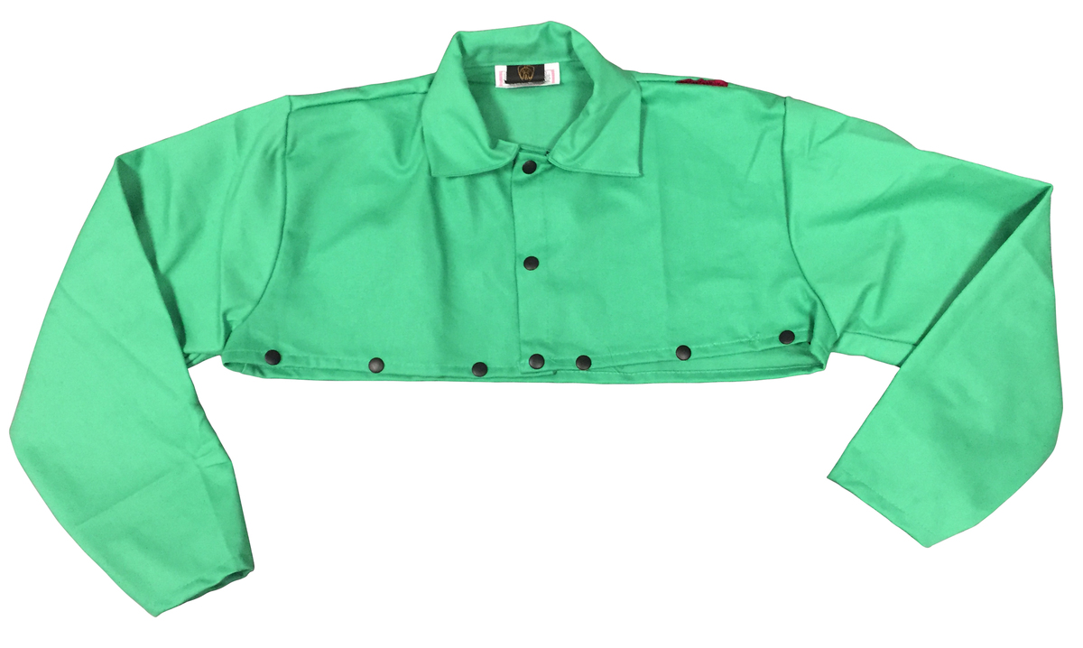 RADNOR Green CottonWestexFR7A Flame Resistant Cape Sl RAD64054976 for sale online at autumn supply