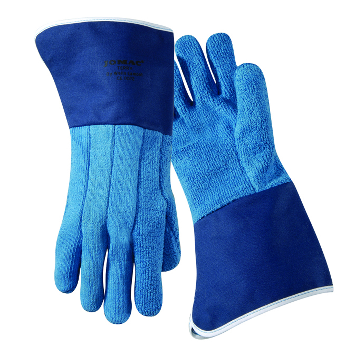 Wells Lamont Jomac Large 13 Blue Heavy Weight Terry C WLA628FR for sale online at autumn supply