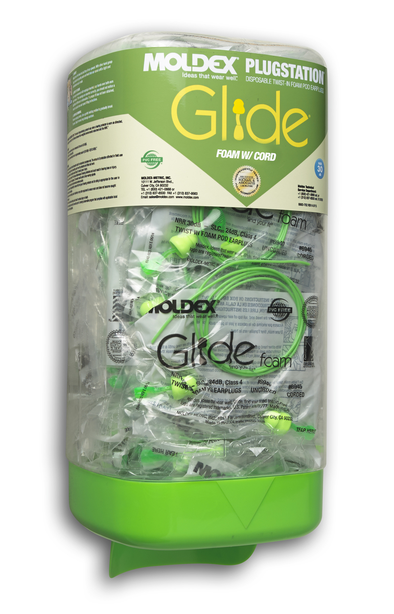 Moldex PlugStationGlide Pod Foam Dispenser With Corde MOL6883 for sale online at autumn supply