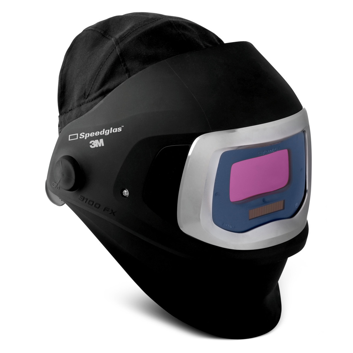3M™ Speedglas™ 9100 FX Welding Helmet 06-0600-10SW, with Side-Windows and Auto-Darkening Filter 9100V Shade 5, 8-13 3M™ Speedglas™ 9100 FX Welding Helmet 06-0600-10SW, with Side-Windows and Auto-Darkening Filter 9100V Shade 5, 8-13