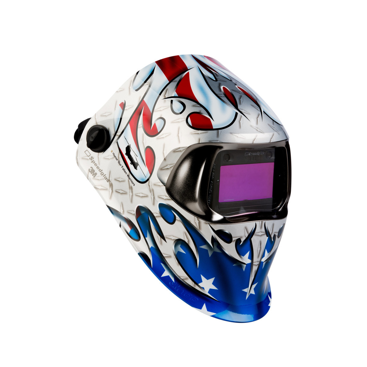 3M™ Speedglas™ 100 Welding Helmet Tribute 07-0012-31TB, with Auto-Darkening Filter 100V 3M™ Speedglas™ 100 Welding Helmet Tribute 07-0012-31TB, with Auto-Darkening Filter 100V