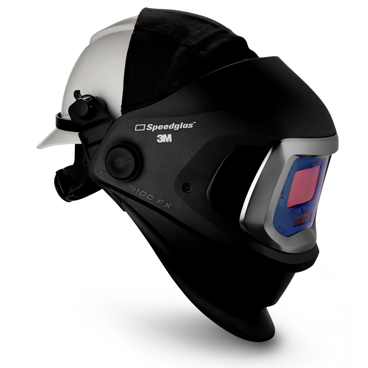 3M™ Speedglas™ 9100 FX Welding Helmet 06-0600-10HHSW, with Hard Hat, Side-Windows and Auto-Darkening Filter 9100V 3M™ Speedglas™ 9100 FX Welding Helmet 06-0600-10HHSW, with Hard Hat, Side-Windows and Auto-Darkening Filter 9100V