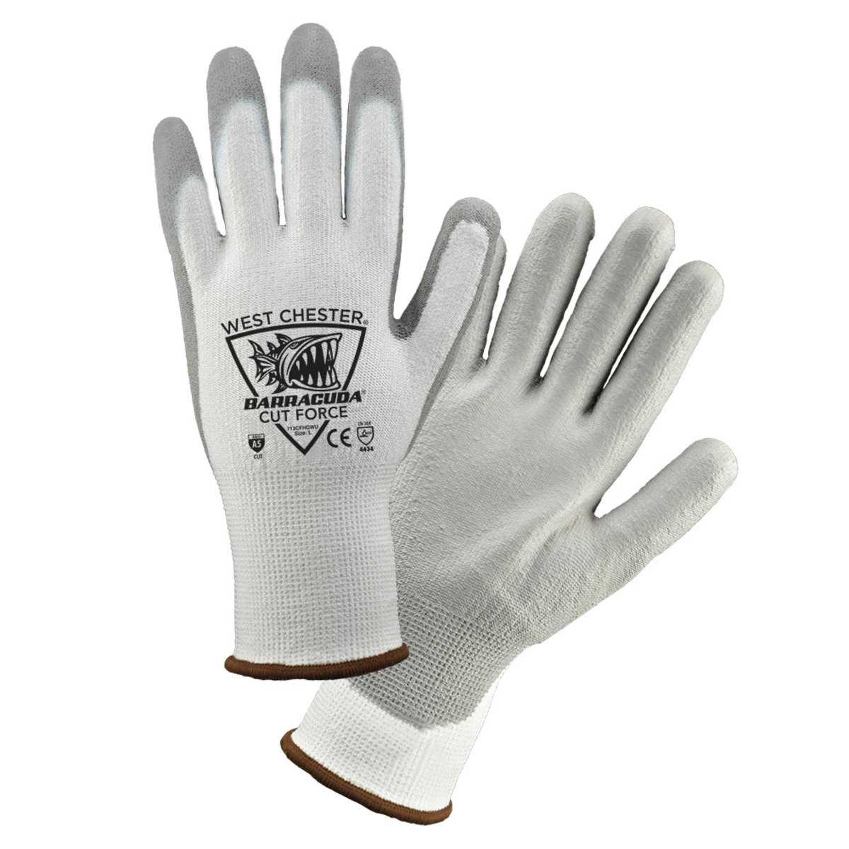 PIP® Large Barracuda® 13 Gauge High Performance Polyethylene Cut Resistant Gloves With Polyurethane Coating