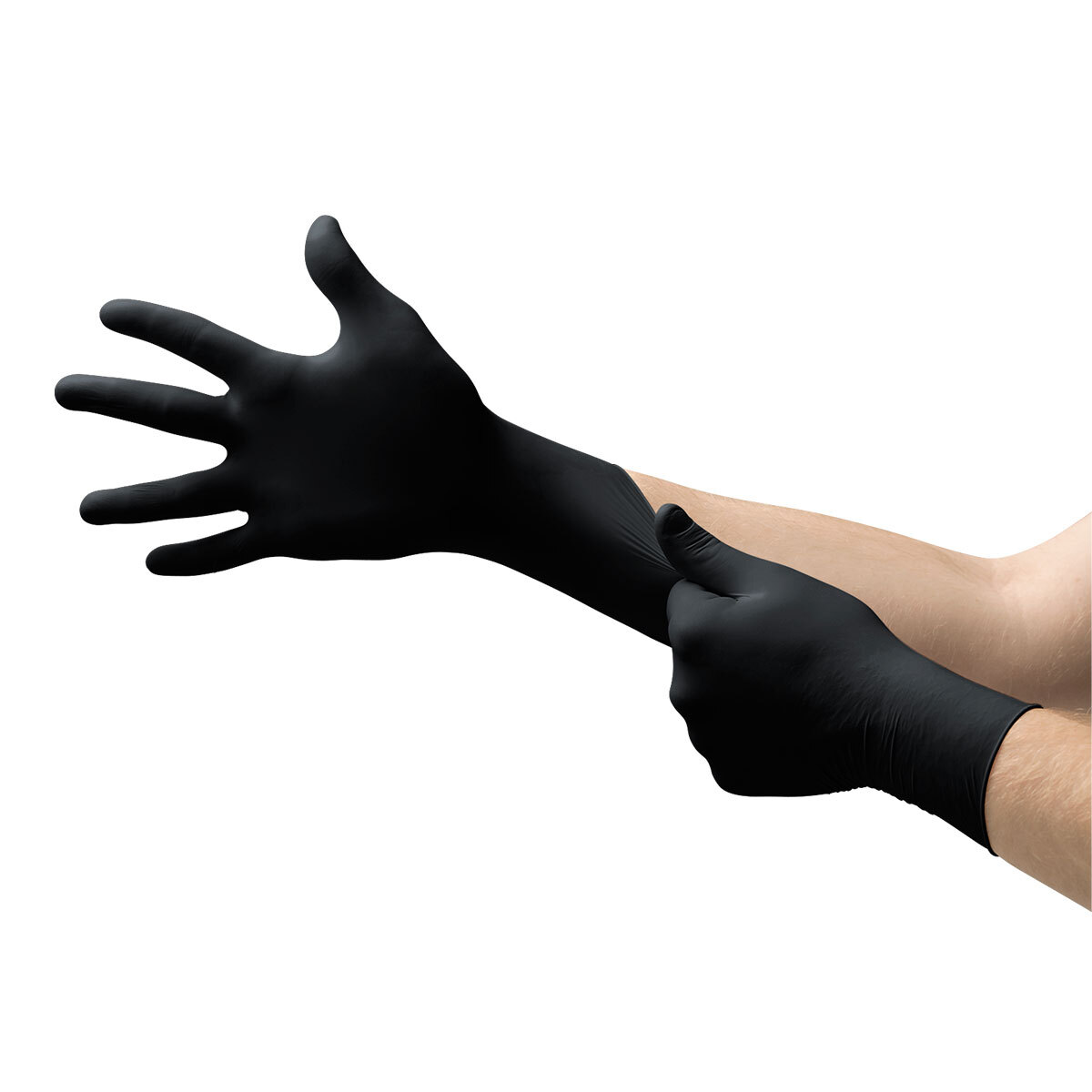 Black Nitrile Gloves: MICROFLEX MidKnight Touch, 100 Gloves Per Box ANE93-732-L for sale online at autumn supply
