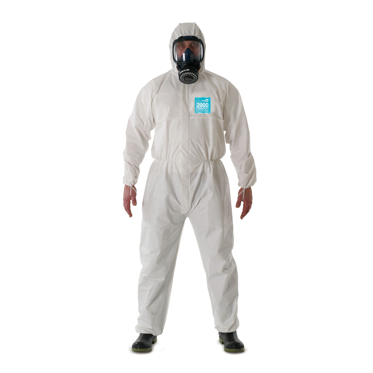 Ansell 3X White MICROCHEM® by AlphaTec® Laminate Disposable Coveralls (Availability restrictions apply.)