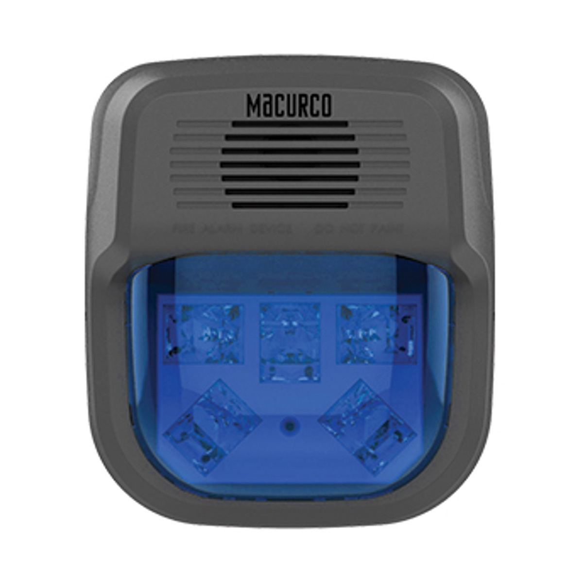 Macurco™ HS-B Horn/Strobe Signal Device For 6-Series Fixed Gas Detector With Blue Lens