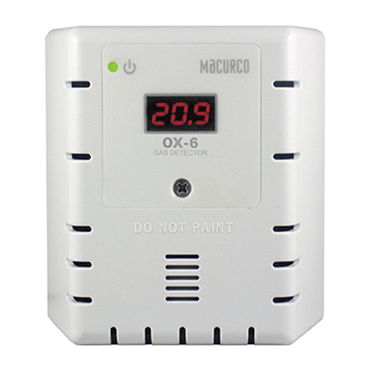 Macurco™ OX-6 WHITE Fixed Oxygen Detector