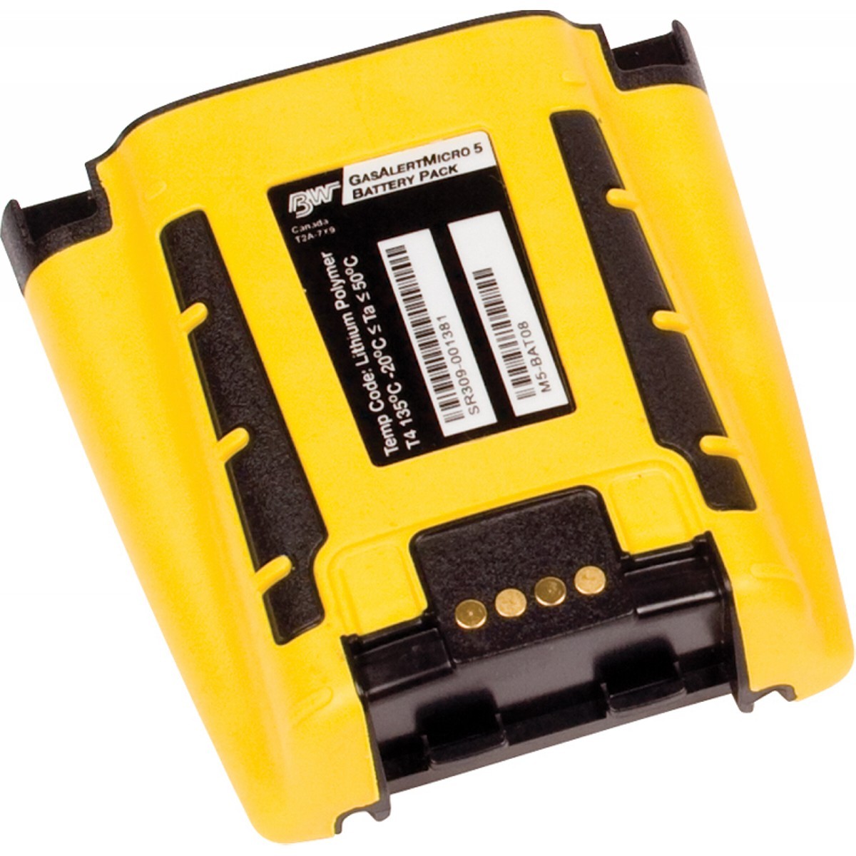 Honeywell Yellow Rechargeable Battery Pack For GasAlertMicro 5 Series Multi-Gas Detector